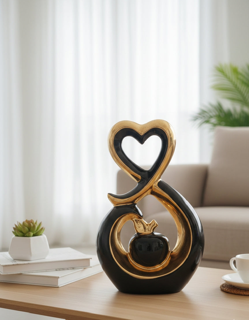 Midnight Gold Infinity Decor