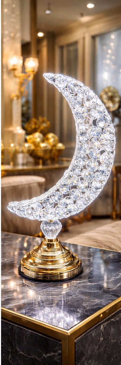 Royal Moon Crystal Lamp 3 in 1 light